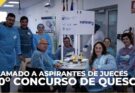 Abren convocatoria para integrar el jurado del 20° Concurso Internacional de Quesos
